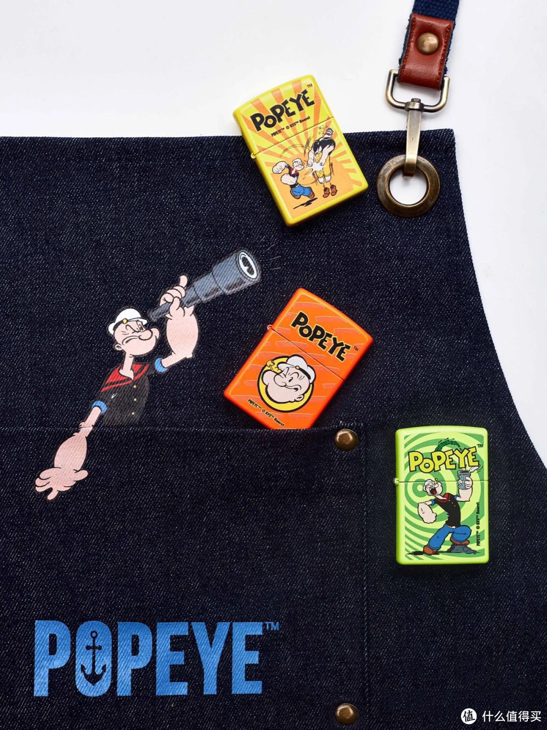 ZIPPO與POPEYE聯(lián)名推出的紀(jì)念款打火機(jī)